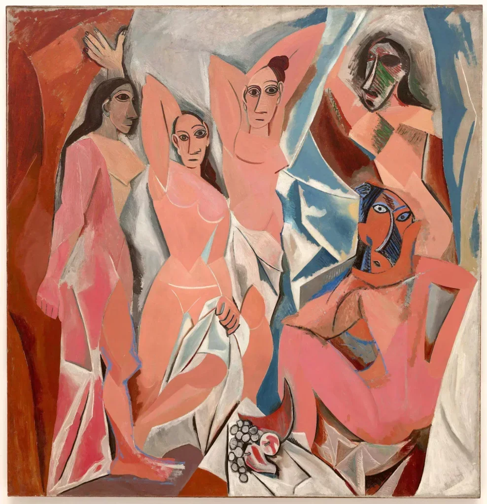 Las señoritas de Avignon El puticlub más famoso de la historia del arte.