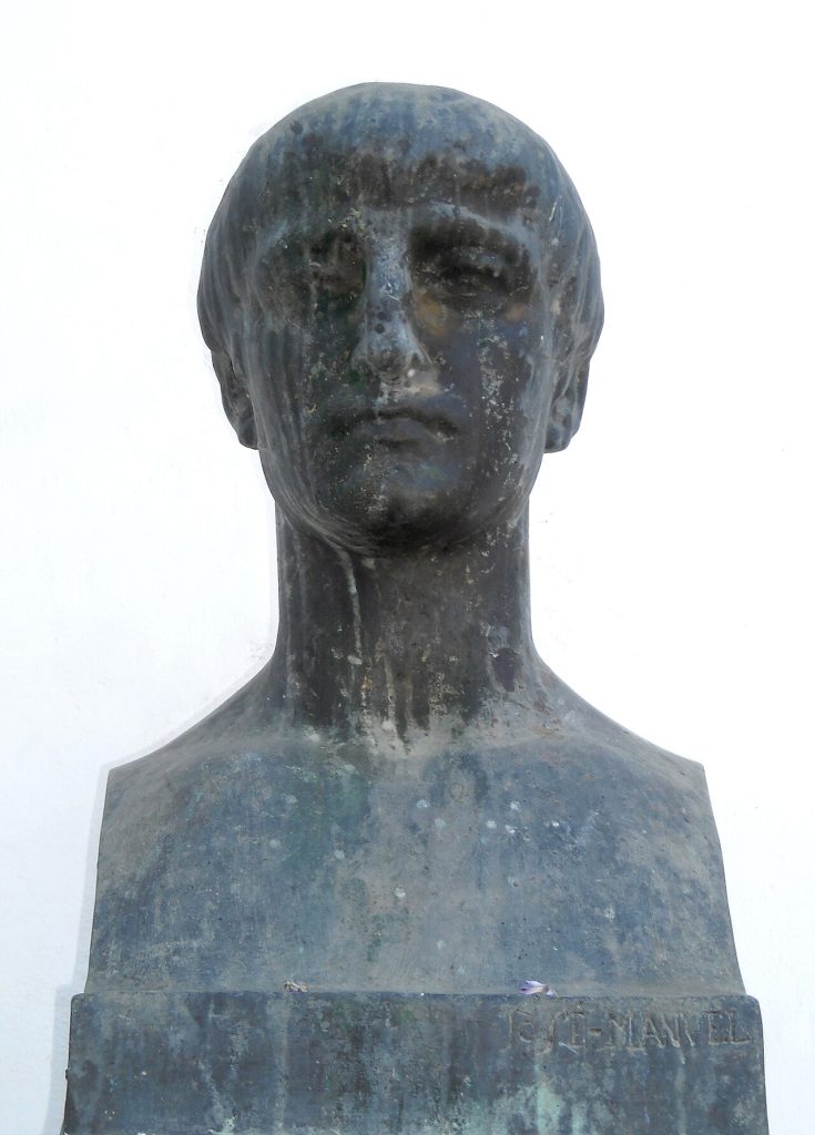 Retrato histórico o representación de Marco Anneo Lucano