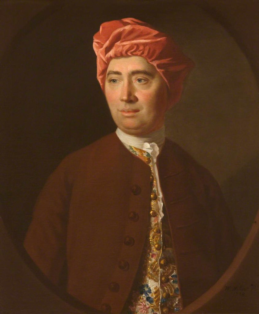 Retrato de David Hume para ilustrar el problema de la inducción