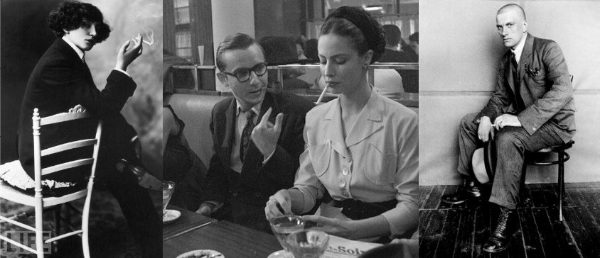 Jean-Paul Sartre y Simone de Beauvoir, representantes del existencialismo