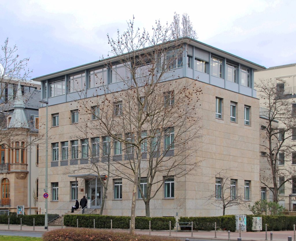 Edificio del Instituto de Investigación Social de Frankfurt, origen de la teoría crítica