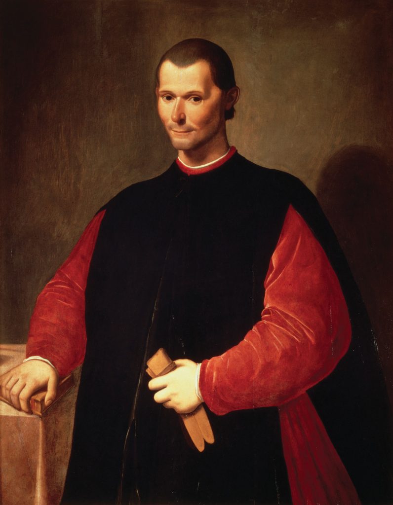 Retrato histórico de Nicolás Maquiavelo