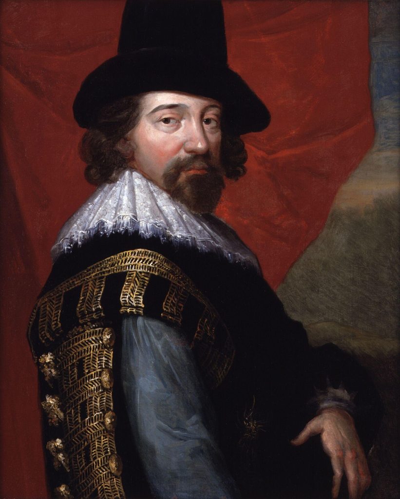 Retrato histórico de Francis Bacon