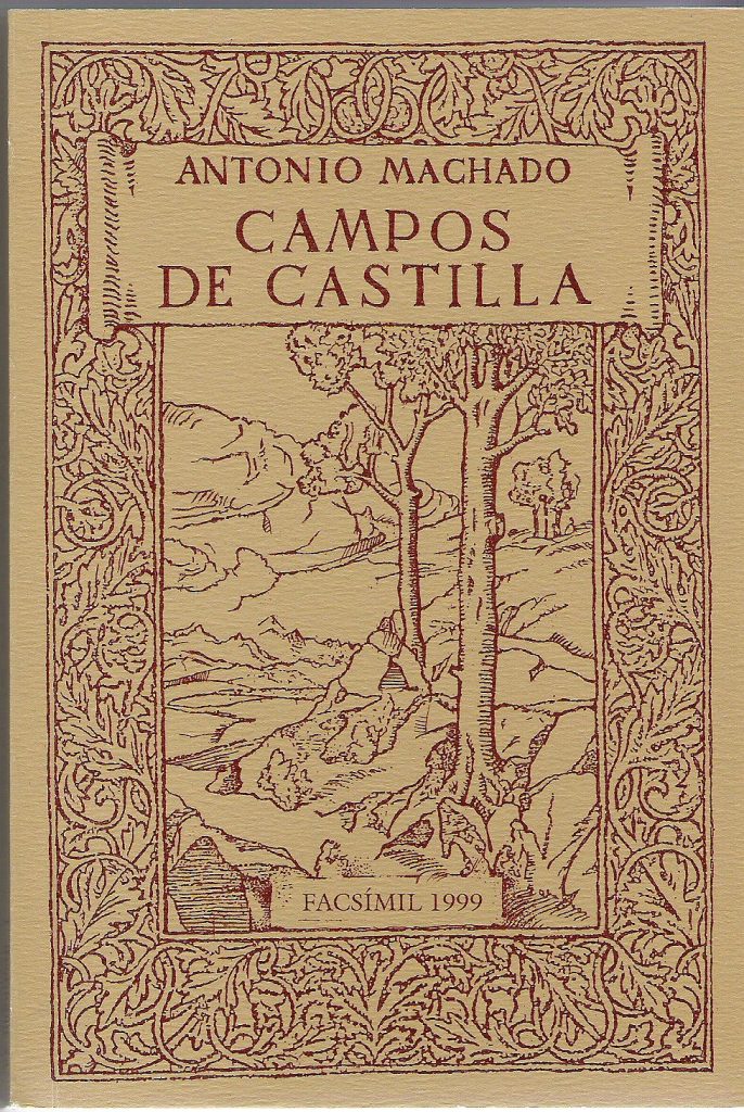 Portada histórica de Campos de Castilla de Antonio Machado