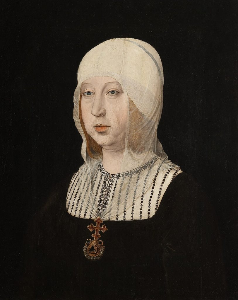 Retrato de Isabel I de Castilla atribuido a Juan de Flandes, hacia 1500-1504