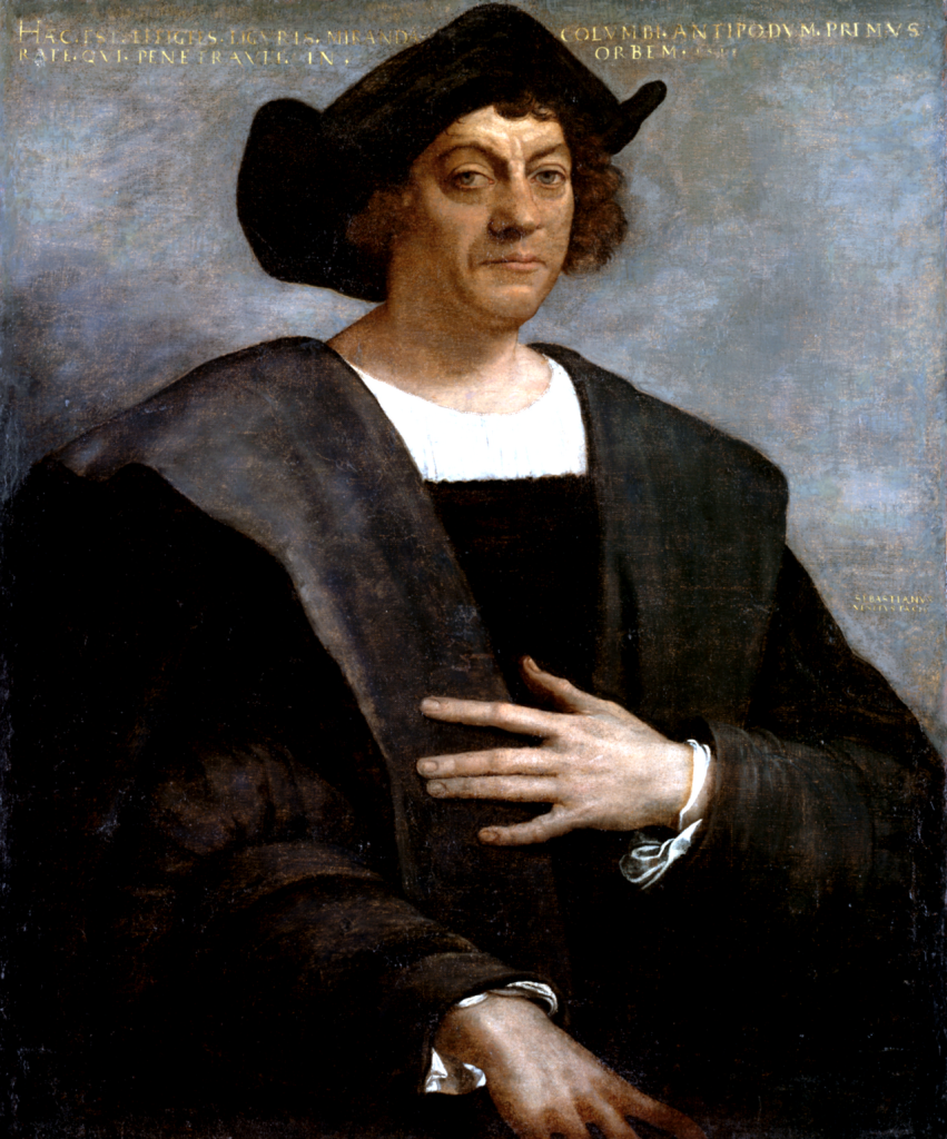 Retrato de un hombre tradicionalmente identificado como Cristóbal Colón, atribuido a Sebastiano del Piombo
