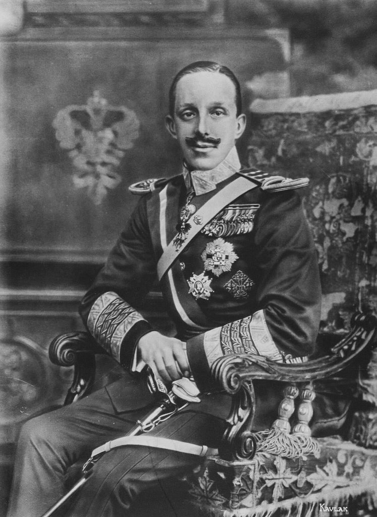 Retrato del rey Alfonso XIII de España