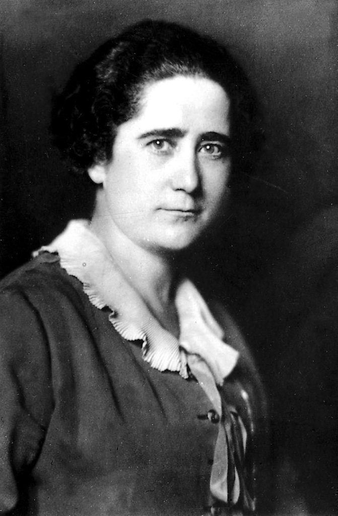 Retrato de Clara Campoamor publicado en 1931