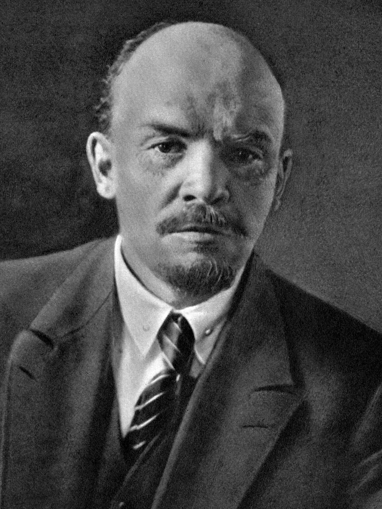 Retrato de Vladimir Lenin en 1920
