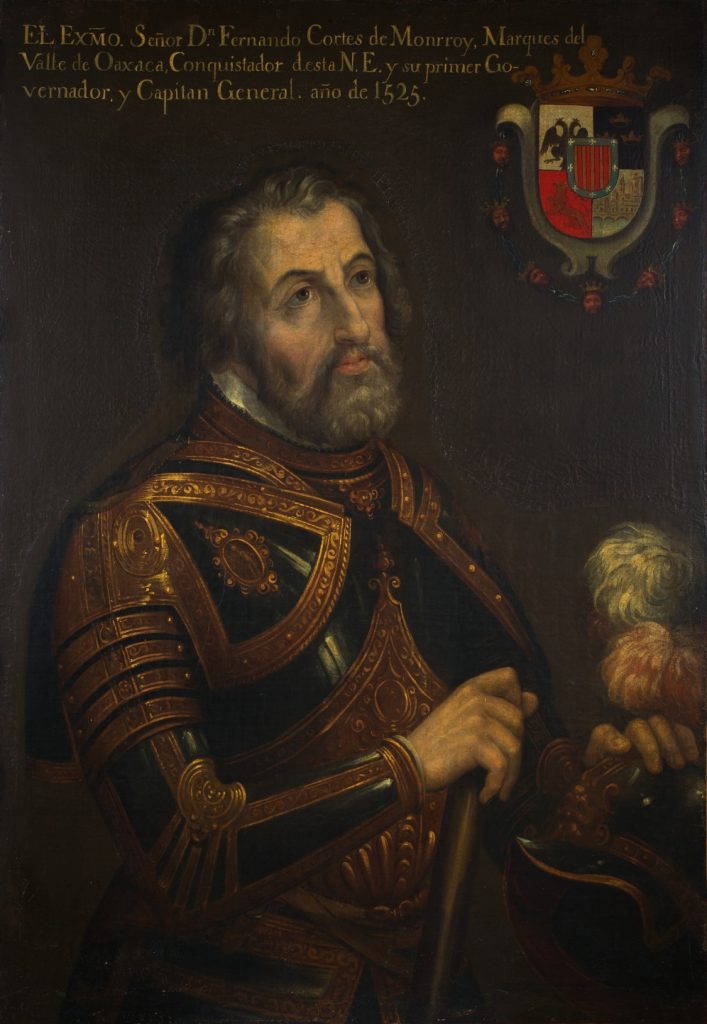 Retrato anónimo de Hernán Cortés