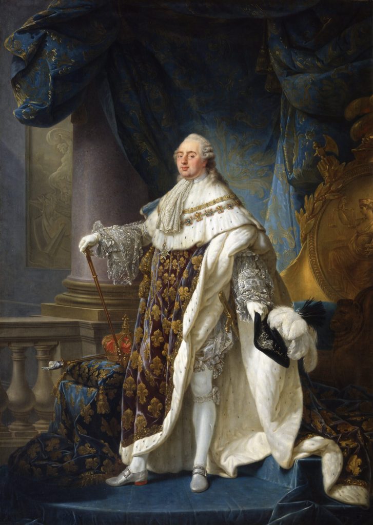 Retrato de Luis XVI de Francia por Antoine-François Callet