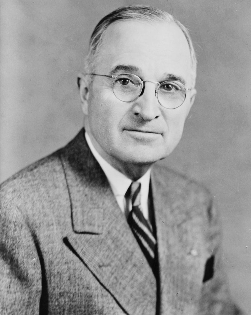 Retrato oficial del presidente Harry S. Truman